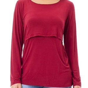 Long Sleeve Nursing Top